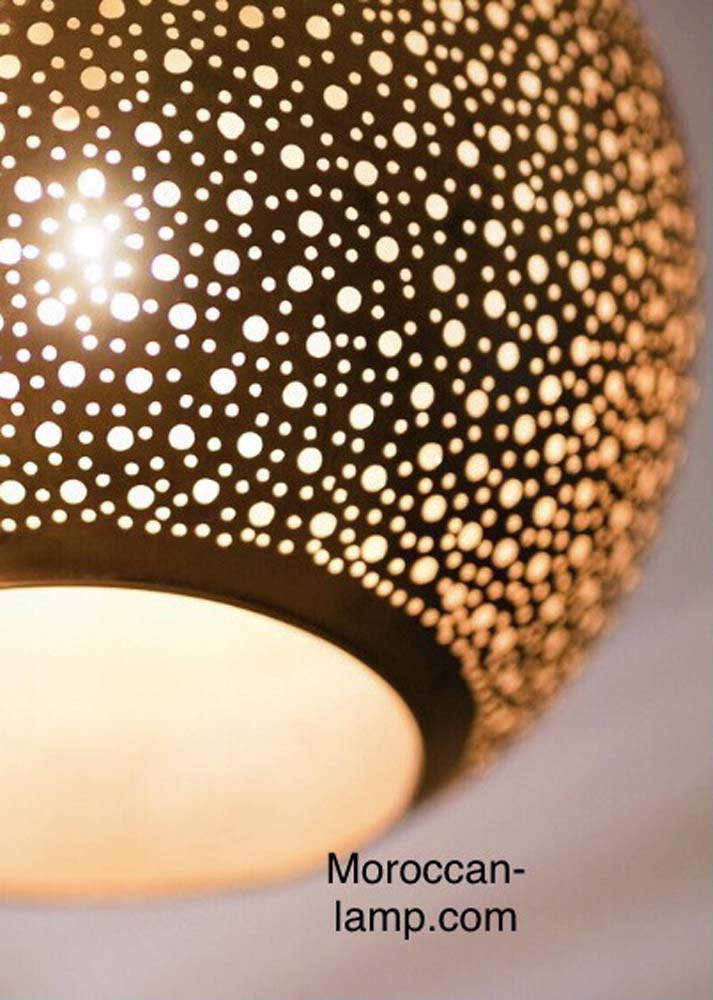 Suspension marocaine, plafond de lampe marocaine